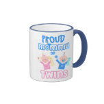 Twin's Mum Mother's Day Twin Boy & Girl Coffee Mugs