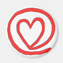 twipple logo fridge magnet
