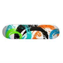 Twirl Neon Colour Skateboard