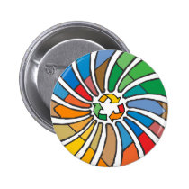 Twirled Recycle buttons