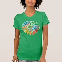 Twirled Recycle t-shirts