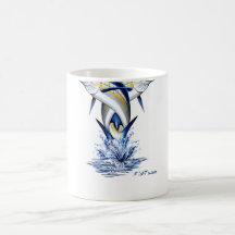 Twisted Marlins Jumping Coffee Mugs