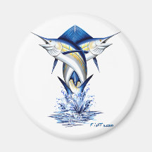 Twisted Marlins Jumping Magnet