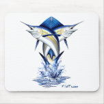 Twisted Marlins Mouse Pad