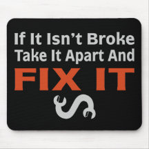 Twisted Wrench - FIX IT Mousemats