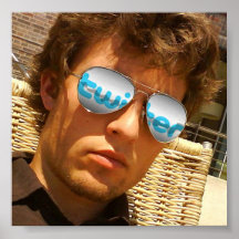Twitter Mania - Glasses R in.. Posters