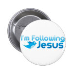 Twitter me I'm Following Jesus Christ Buttons