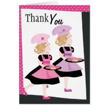 Two Baking Cuties with Cookies Cards