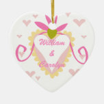 Two Became One  Customised Wedding Keepsake Ornaments
