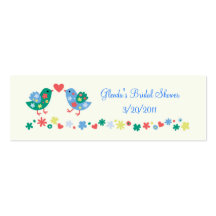 Two Birds Gift or Favour Card Business Cards