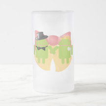 Two Bug Droids Wedding Attire Wedding Bells Mug
