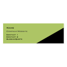 Two Colour Angle Business Card