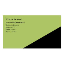 Two Colour Angle Business Card