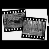 Two Frame image Greeting Card cards