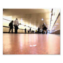 Two Girls In The Metro 2 Photo Print