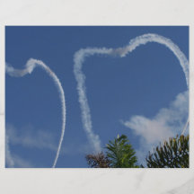 two hearts drawn by airplanes over palm trees.jpg flyers