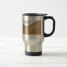 Two Hearts In The Sand Mugs