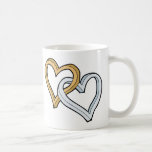 TWO INTERTWINED HEARTS MUGS