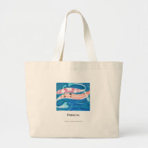 Two Koi Fish Bag