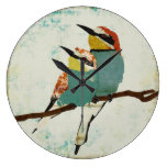 Two Little Birds Clock