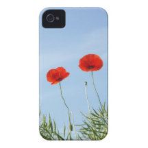 Two poppies Case-Mate iPhone 4 hülle