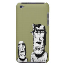Two Stone Heads (the Eds) iPod Touch case