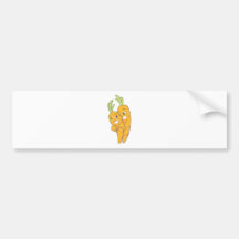 Two Sweet Carrot Lovers Bumper Sticker