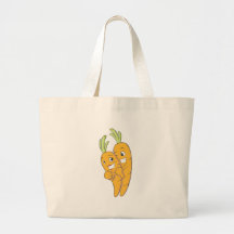 Two Sweet Carrot Lovers Canvas Bags