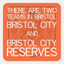 Two Teams in Bristol..stickers