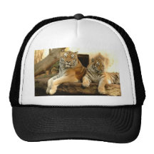 Two Tigers Trucker Hat