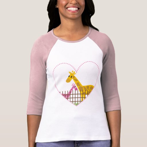 Two (Too) Cute Giraffes T-shirts