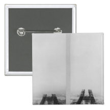 Two views of the construction of the Eiffel Pinback Button