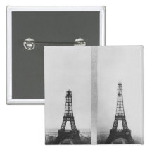 Two views of the construction of the Eiffel Button