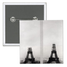 Two views of the construction of the Eiffel Buttons