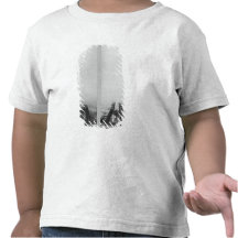 Two views of the construction of the Eiffel T Shirts
