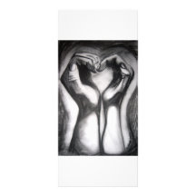 twohands - one heart custom rack cards
