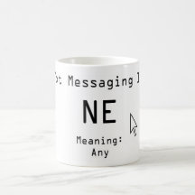 Txt Messaging 101 Mugs