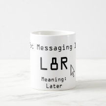 Txt Messaging 101 Mugs