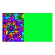Tye-Dye Floral Sprinkles Business Card