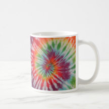 tye dye mug