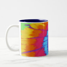 tye dye mugs