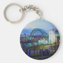 Tyne Bridge, Newcastle-Upon-Tyne, England Key Chains