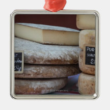 typical cheeses of pyrenees christmas ornaments