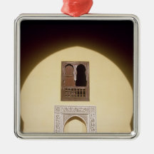 Typical Moroccan Window Christmas Ornament