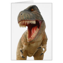 Tyrannosaurus Rex Card