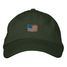 U S Flag Embroidered Hat