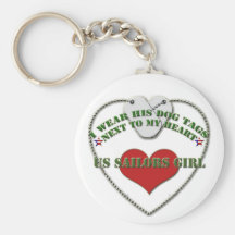 U.S. Sailors Girl Keychain