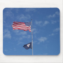 U.S /  VA Flag Mouse Pad