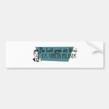 U.S. VIRGIN ISLANDS BUMPER STICKERS