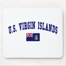 U.S. Virgin Islands College Style Mouse Pads